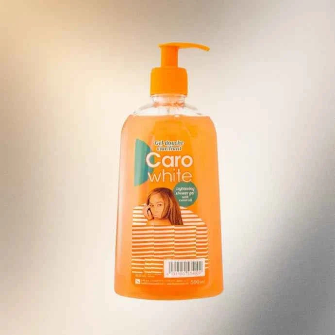 Caro White Body Wash with Carrot Oil 500ml – Nourishing Body Cleanser