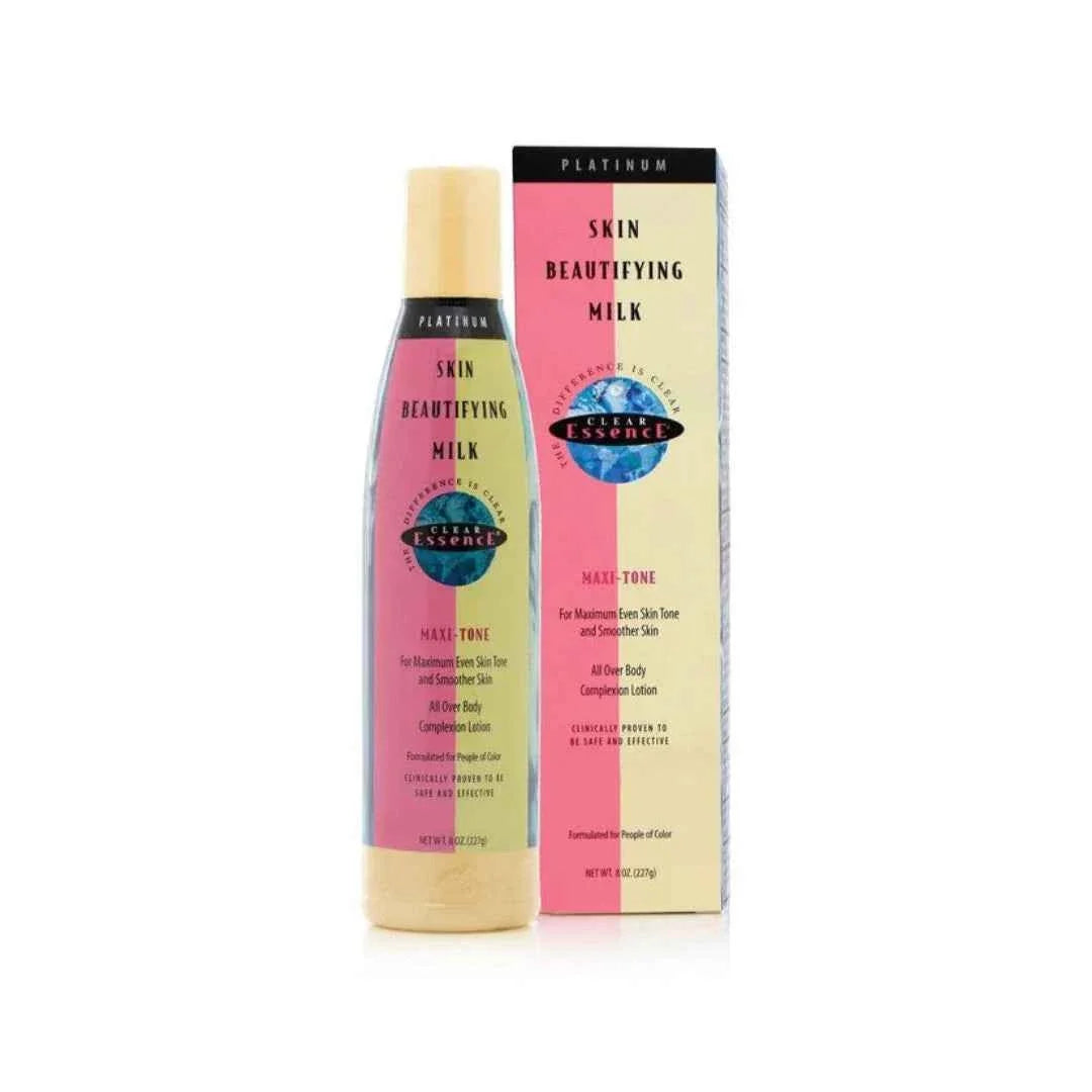 Clear Essence Platinum Line Maxi-Tone Skin Beautifying Milk 8 oz