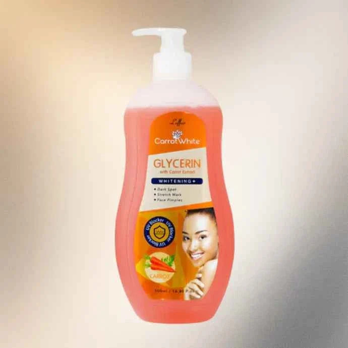 Carrot White Glycerin with Carrot Extract 500ml / 16.90 oz