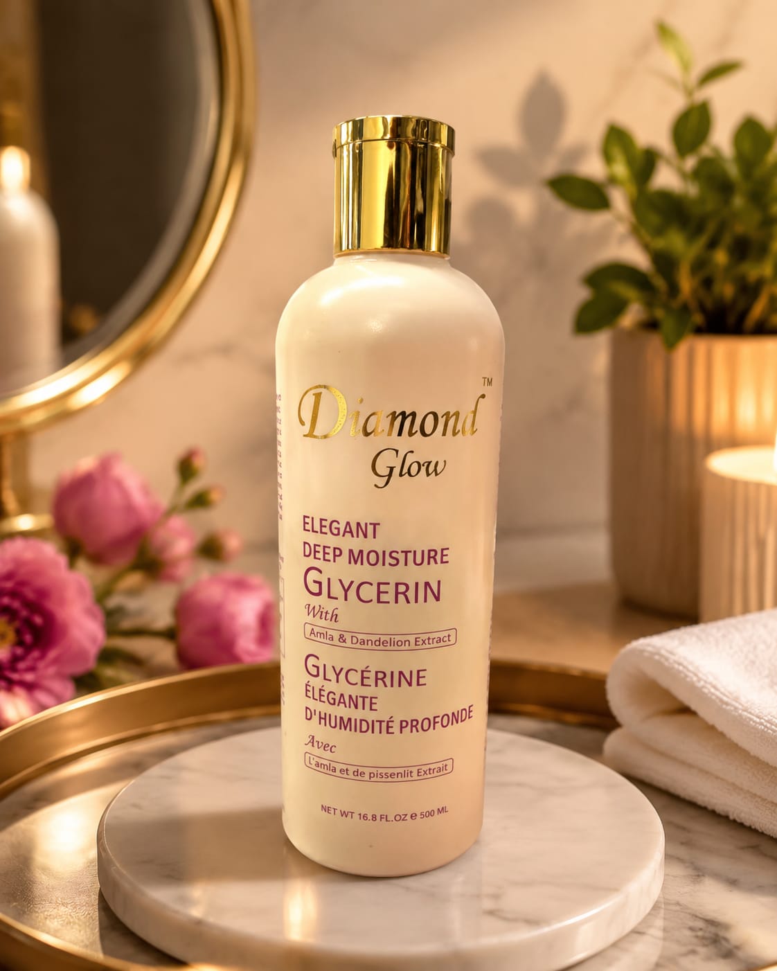 Diamond Glow Elegant Deep Moisture Glycerin 500ml