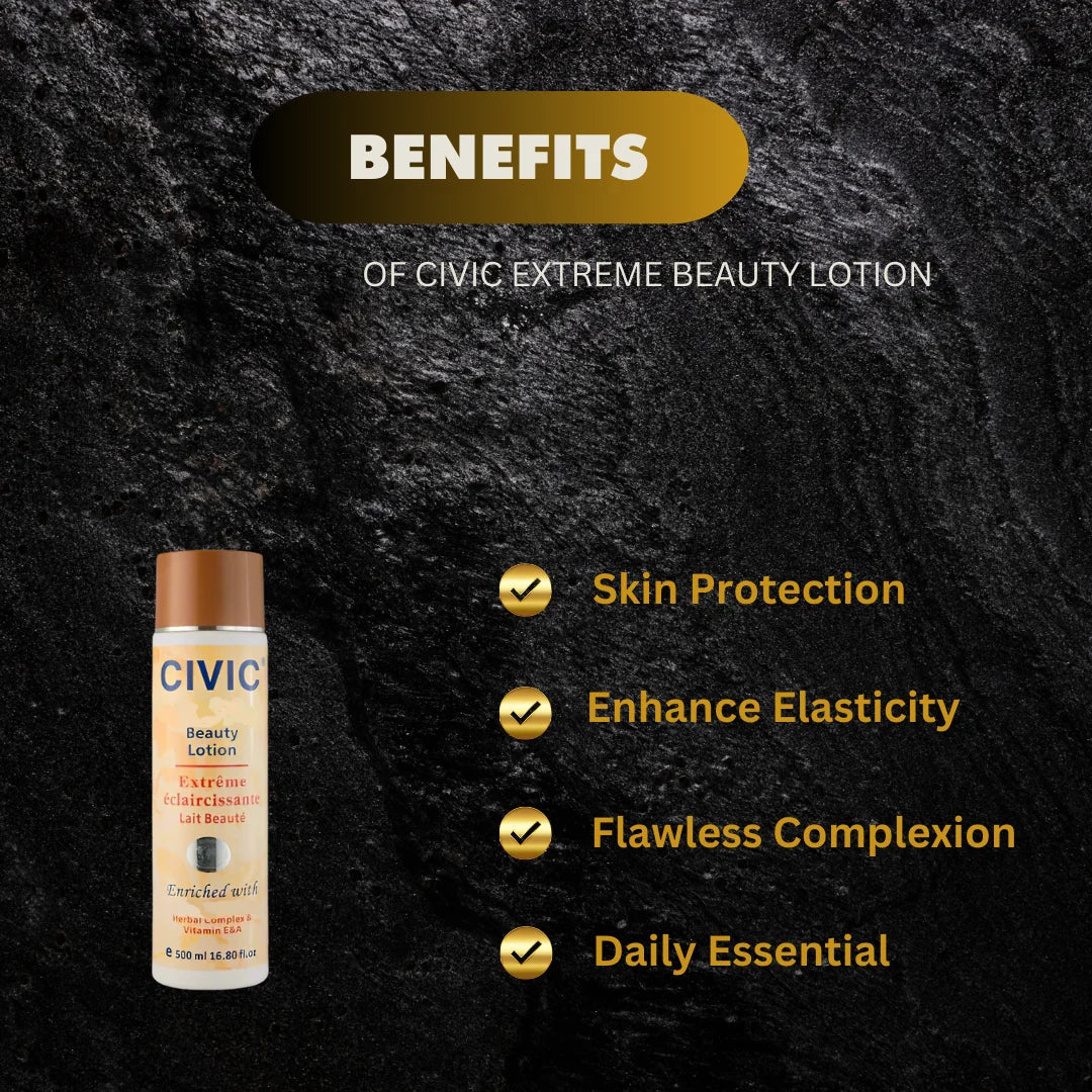 Civic Extreme Beauty Lotion – 16.8 oz