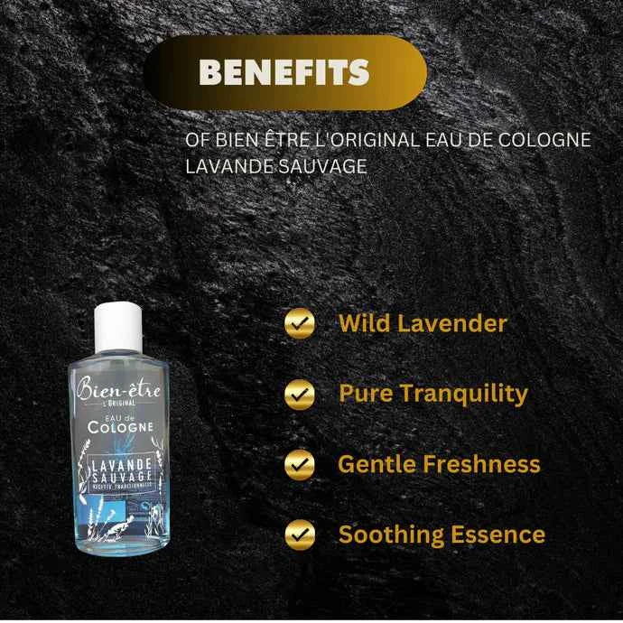 Bien Être L'Original Wild Lavender Eau de Cologne 250 ml