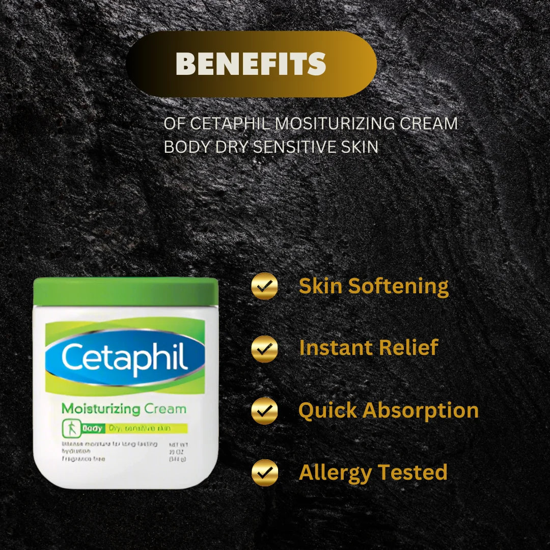 Cetaphil Moisturizing Cream for Dry & Sensitive Skin 20 oz