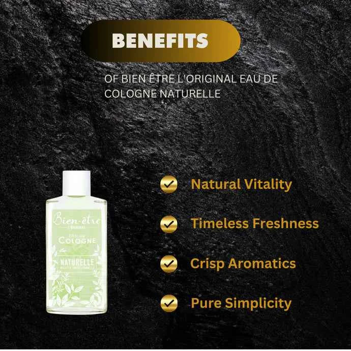 Bien Être L'Original Natural Eau de Cologne 250 ml | 8.45 oz