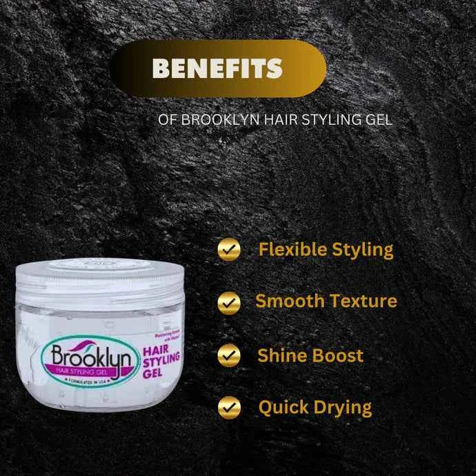 Brooklyn Hair Styling Gel 100ml / 3.38 fl. oz