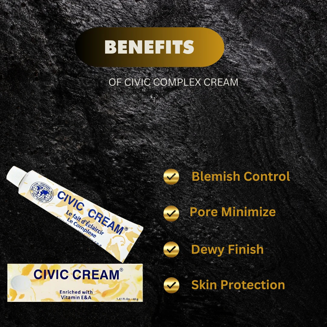 Civic Complex Daily Face Cream with Sunscreen – 1.41 oz / 40g