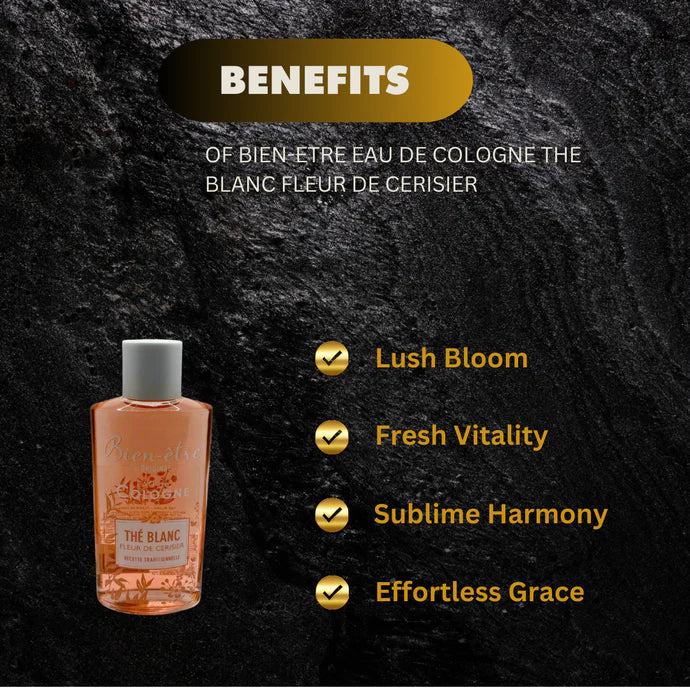 Bien-Être White Tea & Cherry Blossom Eau de Cologne 250 ml