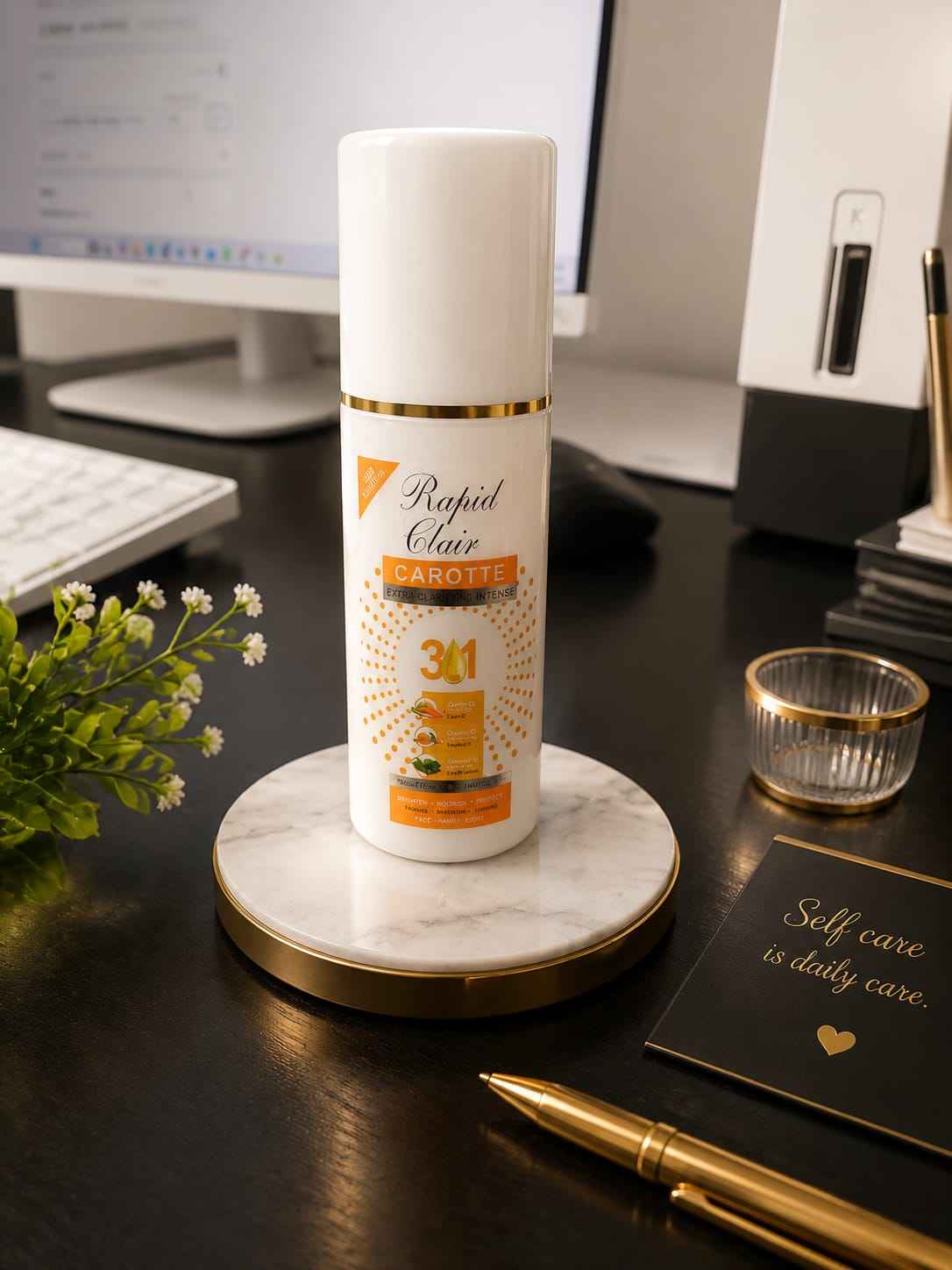 Rapid Clair Carrot, Turmeric & Moringa Face & Body Serum