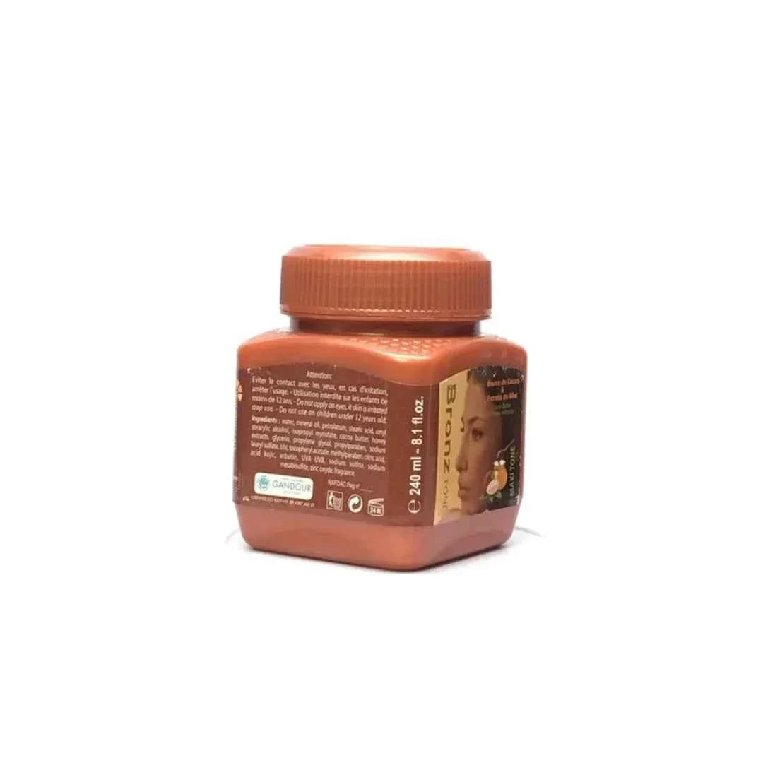 Bronz Tone Maxi Tone Cocoa Butter & Honey Body Cream 8.1 oz