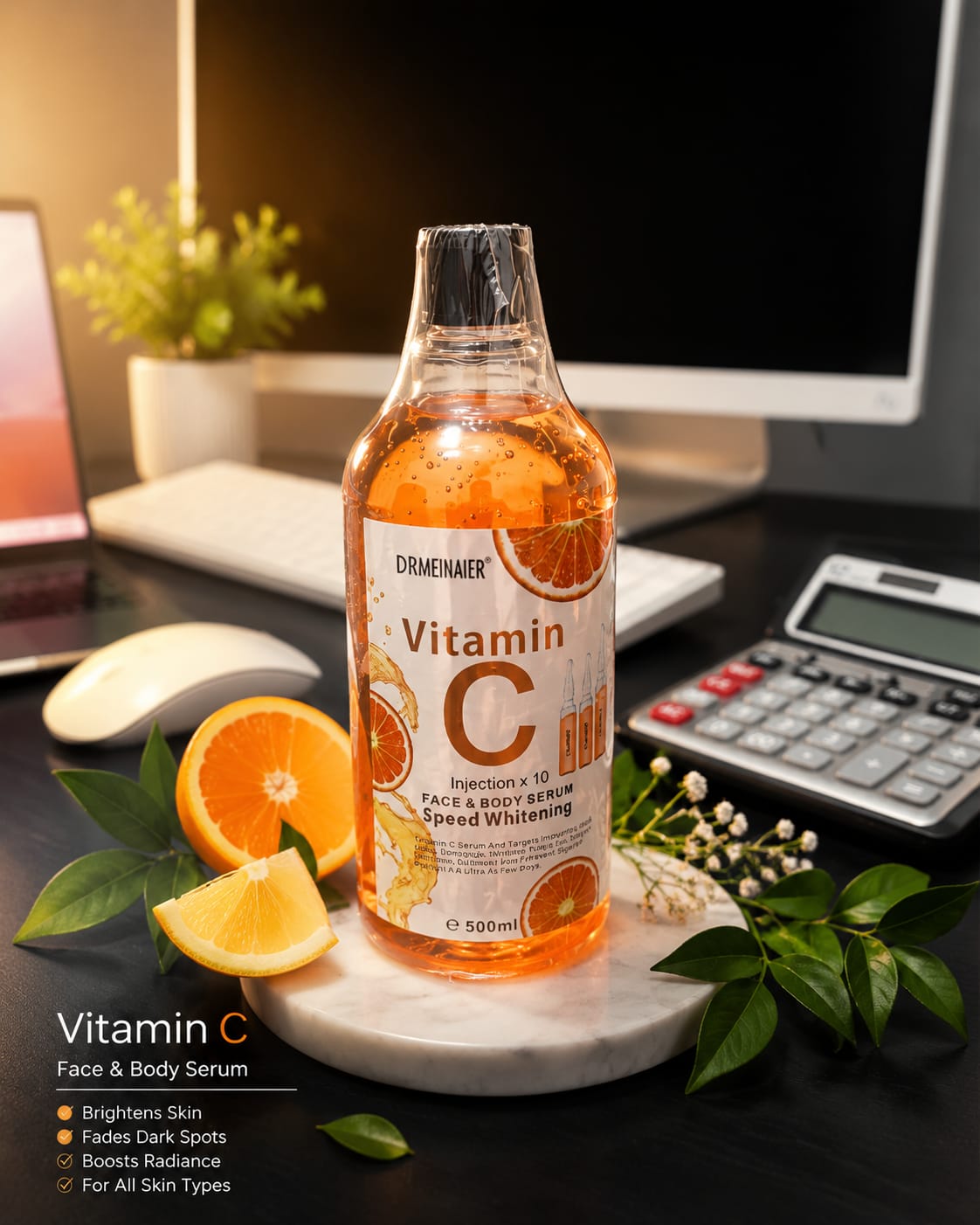Dr. Meinaier Vitamin C Face & Body Serum 500ml