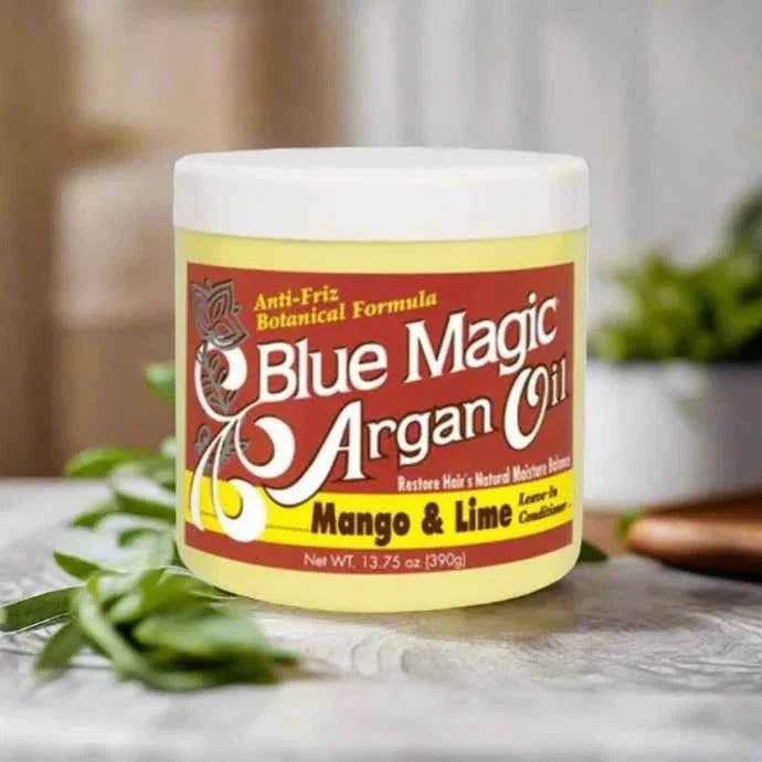 Blue Magic Argan Oil Mango & Lime Leave-In Conditioner 13.75oz