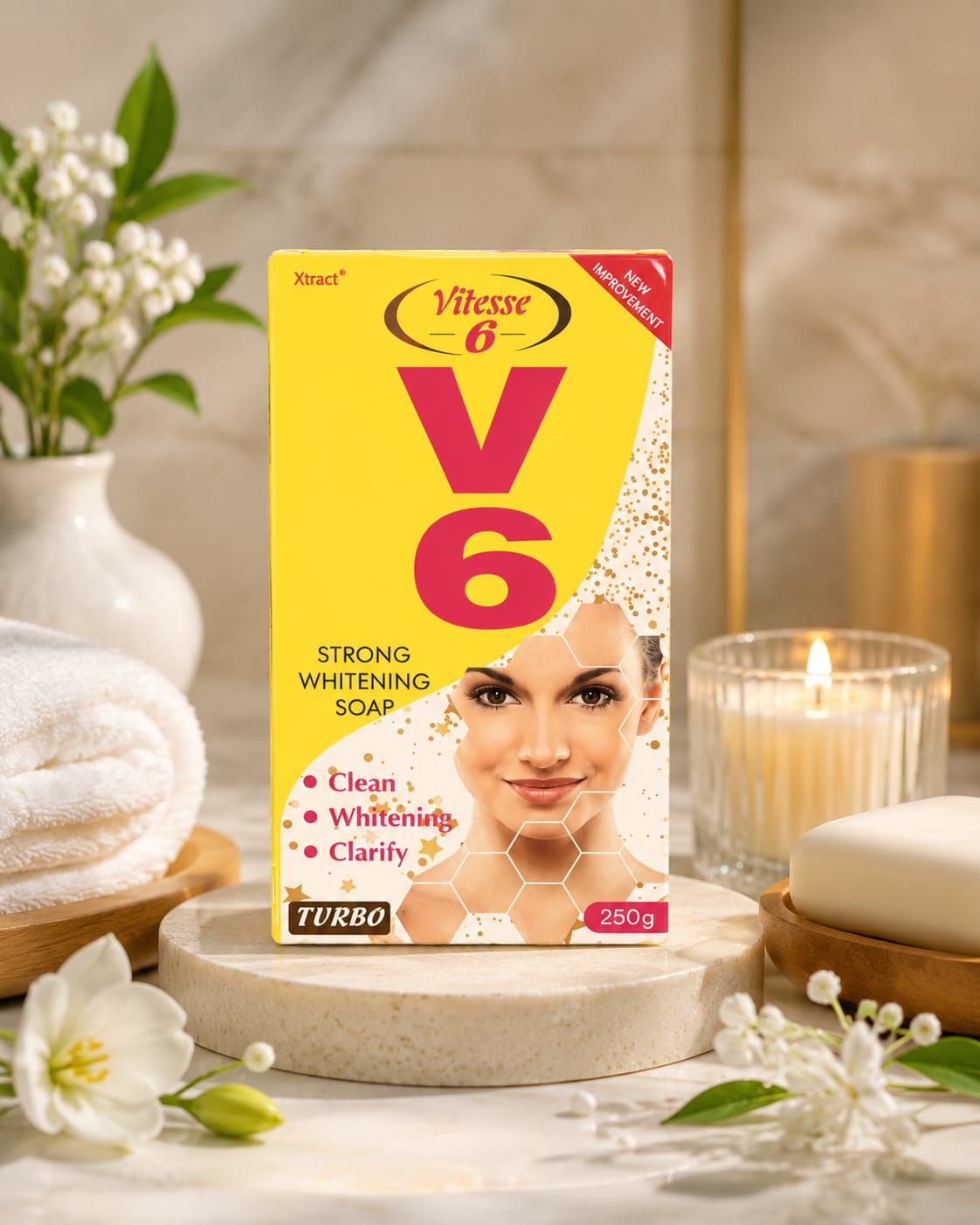Vitesse V6 Beauty Soap 250g