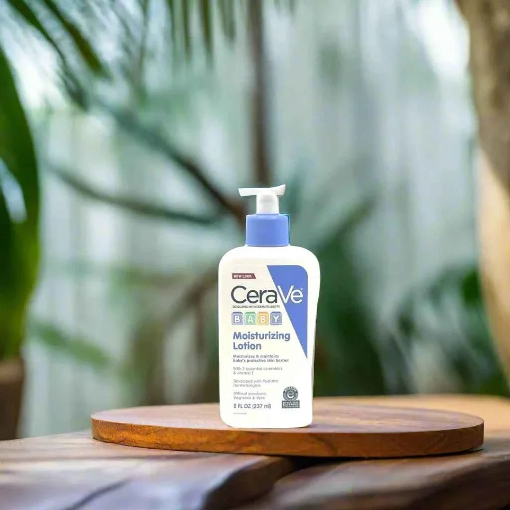 CeraVe Baby Moisturizing Lotion with Ceramides & Hyaluronic Acid Pump – 8 oz