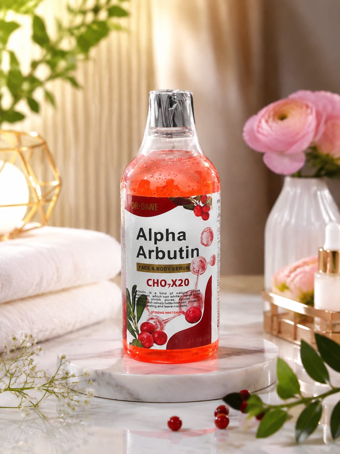 Dr. Meinaier Alpha Arbutin Face & Body Serum – 500ml