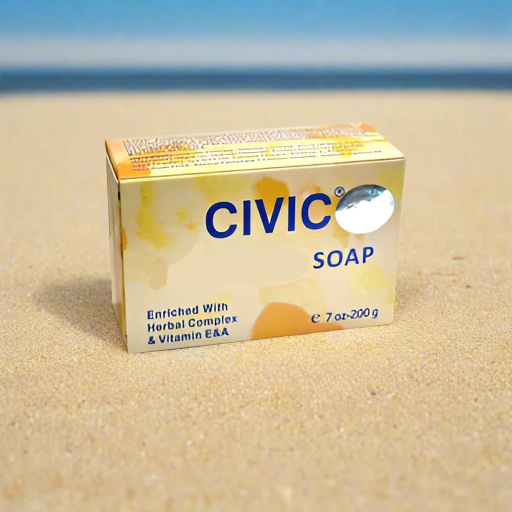 Civic Herbal Complex Soap with Vitamin E & A – 7 oz