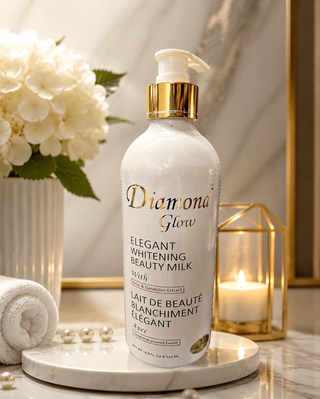 Diamond Glow Elegant Beauty Milk 16.8 oz