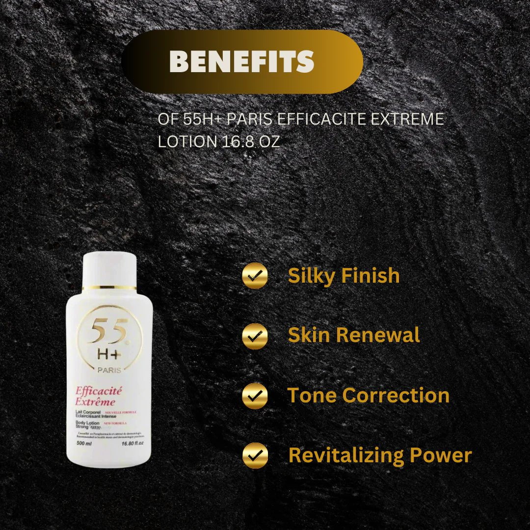 55H+ Paris Efficacite Extreme Lotion 16.8 oz - Bazarora