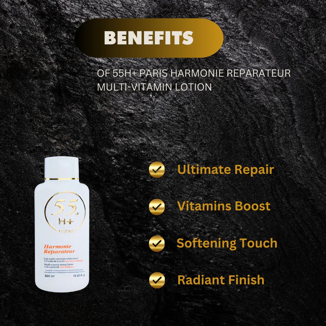 55H+ Paris Harmonie Multi-Vitamin Lotion 16.8 oz - Bazarora