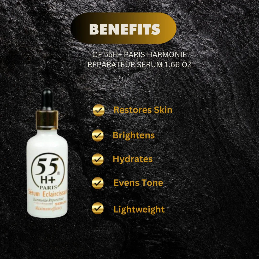 55H+ Paris Harmonie Serum 1.66 oz - Bazarora