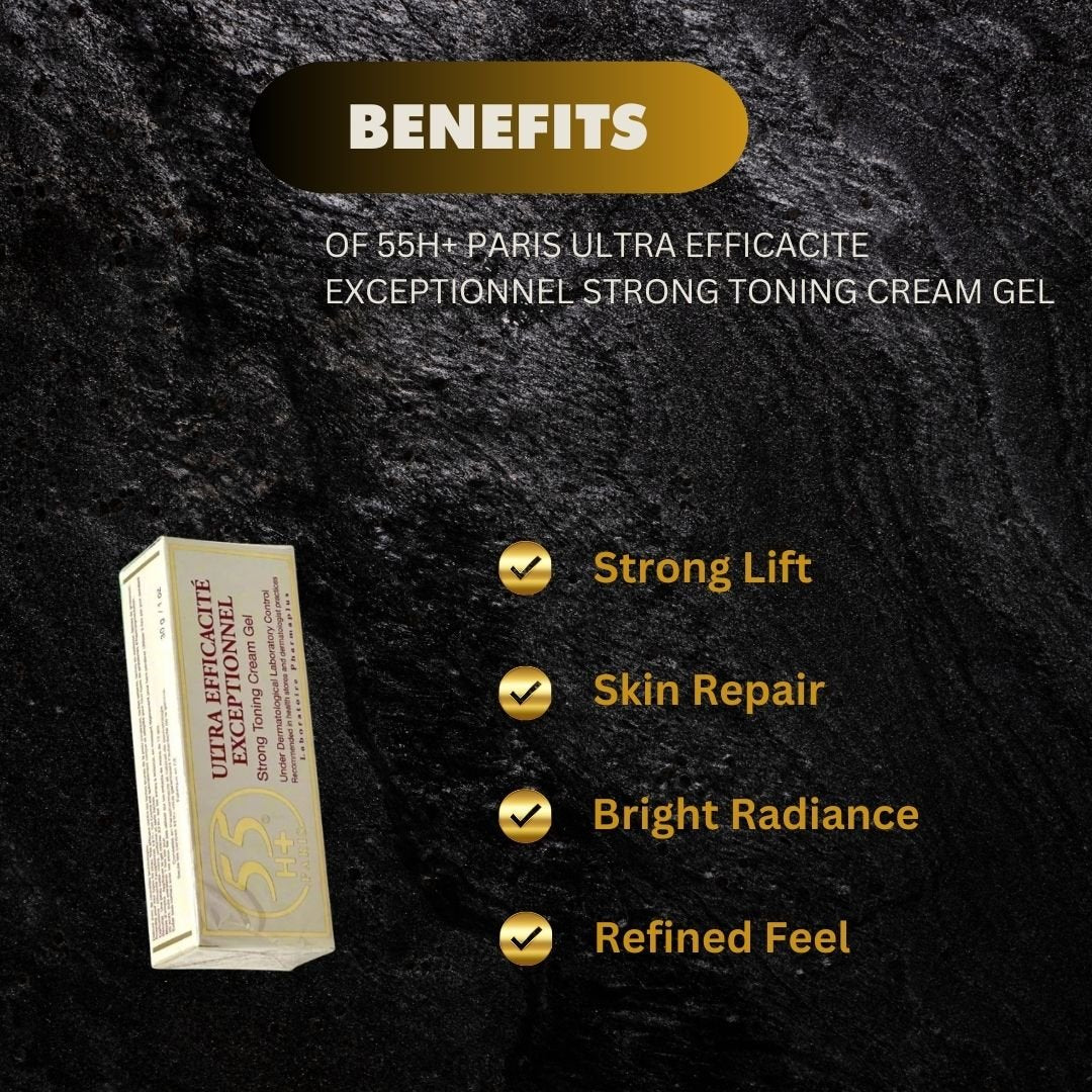 55H+ Paris Ultra Efficacite Cream Gel 1 oz - Bazarora