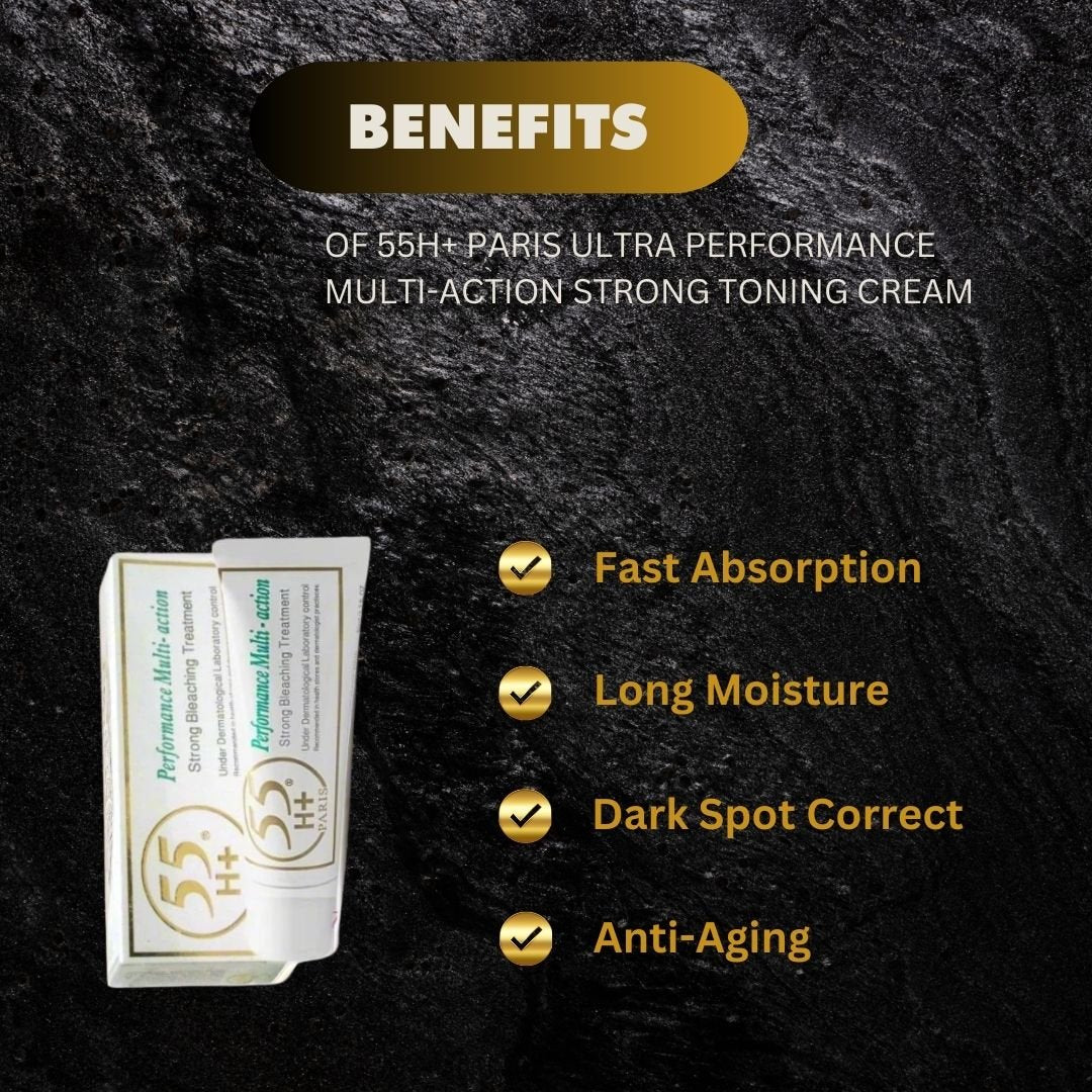55H+ Paris Ultra Performance Multi-Action Cream 1.7 oz - Bazarora