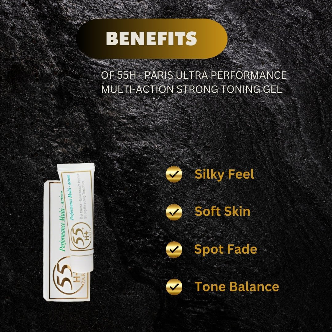 55H+ Paris Ultra Performance Multi-Action Gel 1 oz - Bazarora
