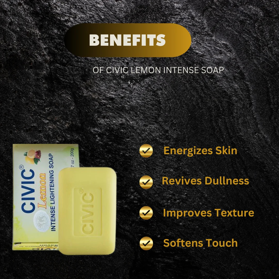 Civic Lemon Soap 7 oz