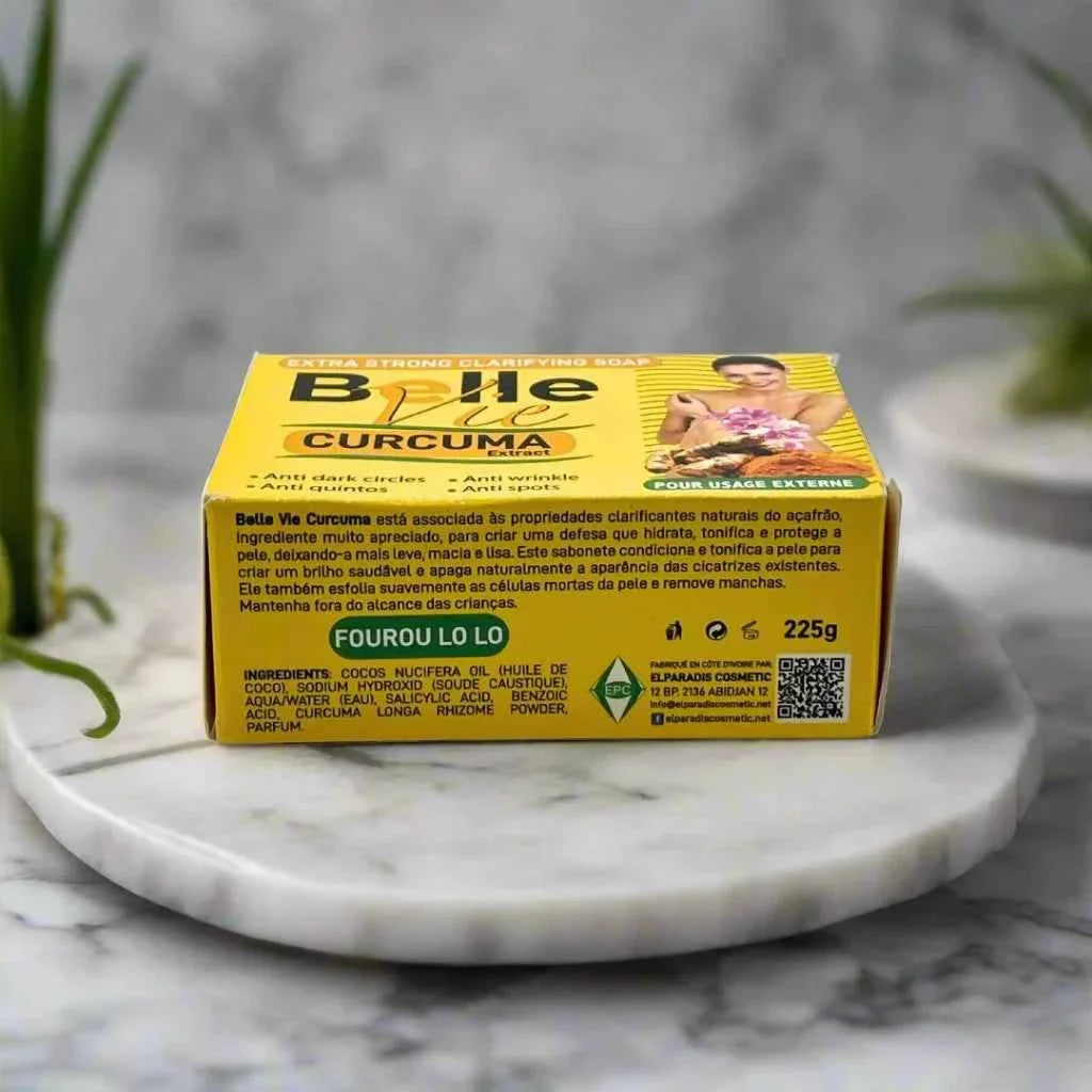 Bellevie Curcuma Extract Cleansing Soap 225g