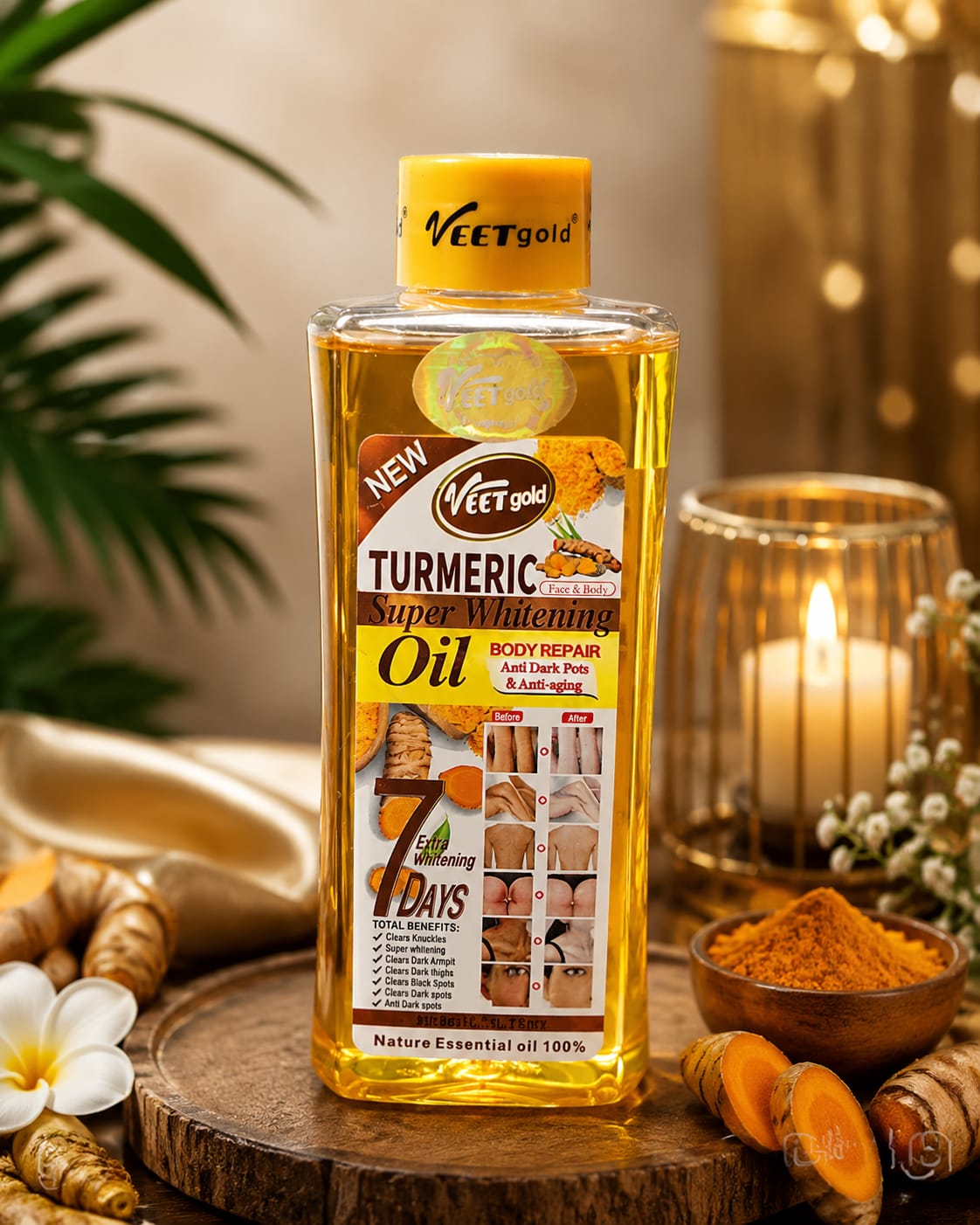 Turmeric Body Oil 1000 ML