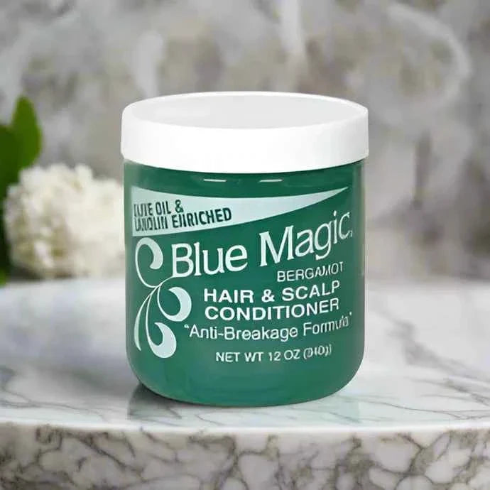 Blue Magic Original Bergamot Hair & Scalp Conditioner 12oz