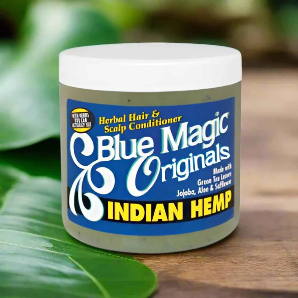 Blue Magic Organics Indian Hemp Herbal Hair & Scalp Conditioner 12oz