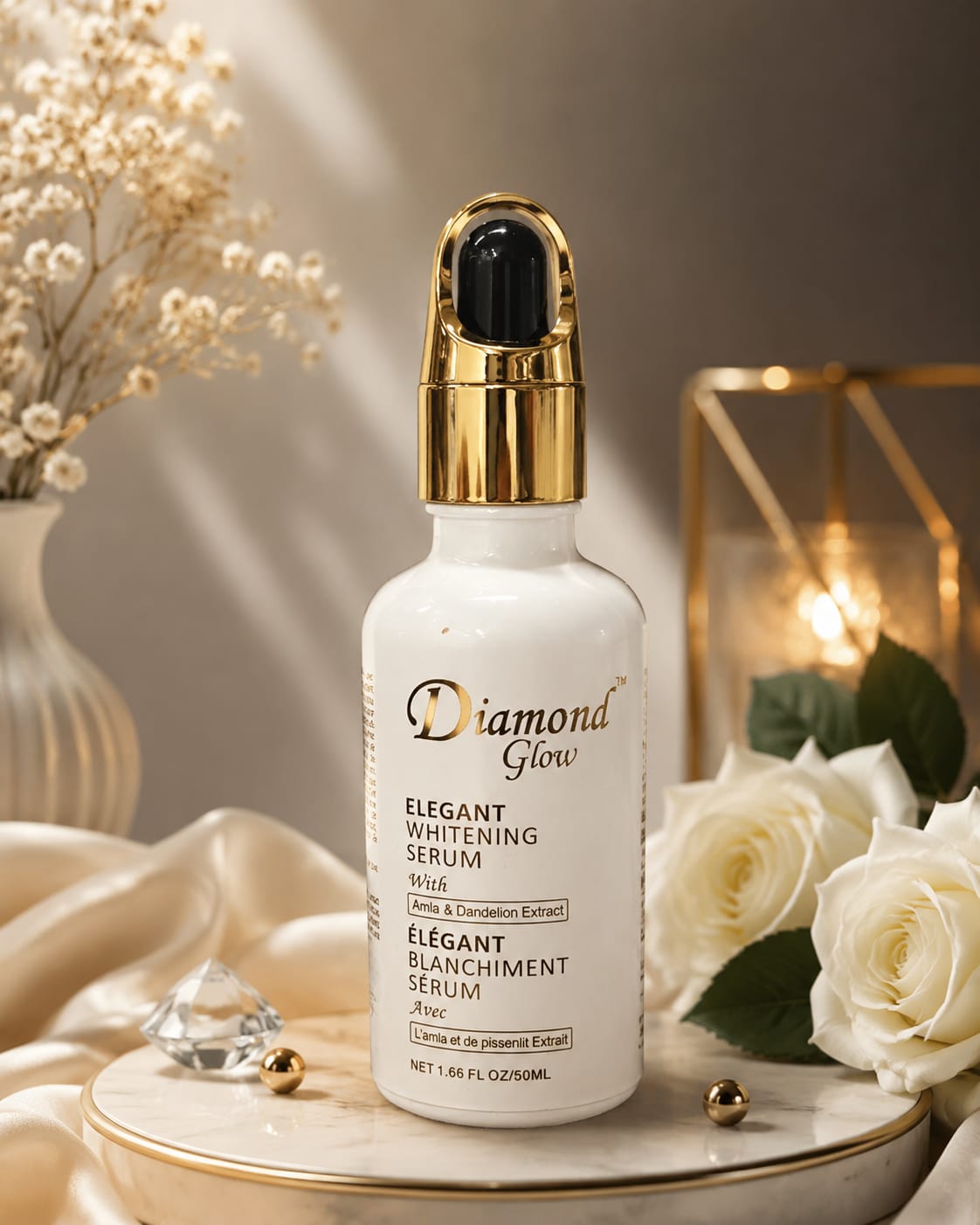 Diamond Glow Elegant Serum 1.66 oz