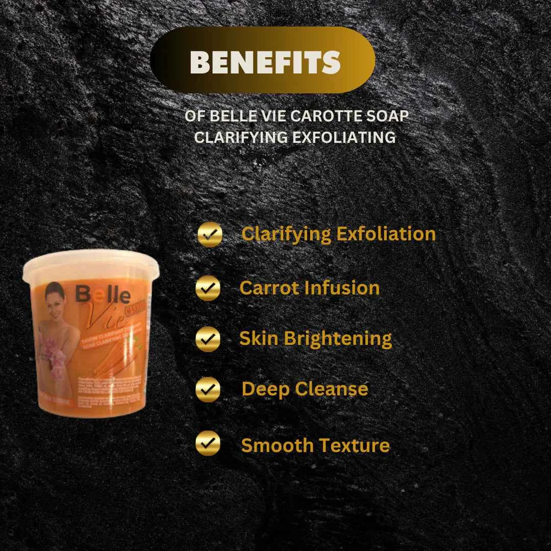 Belle Vie Carotte Cleansing Soap 670g