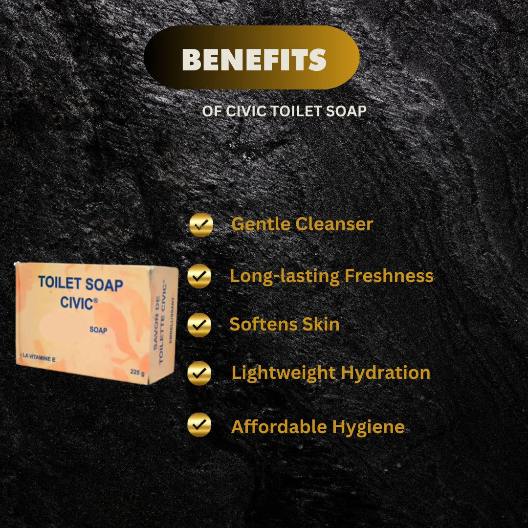 Civic Toilet Soap – 225g