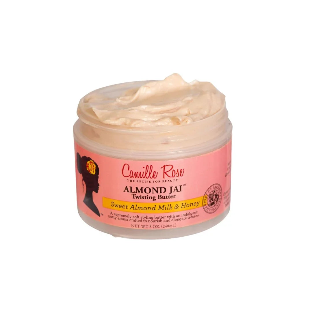 Camille Rose Almond Jai Twisting Butter – 8 oz / 240 ml