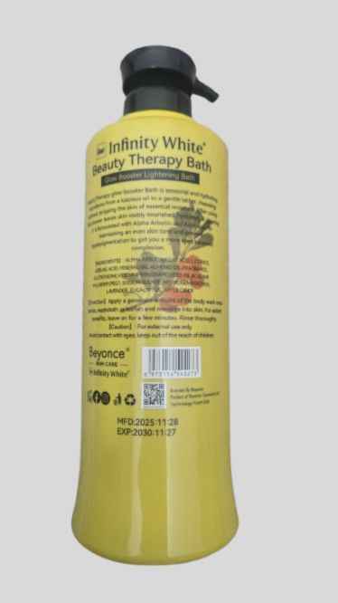 Infinity White Beauty Bath Wash with Alpha Arbutin & Kojic, 1200 ml