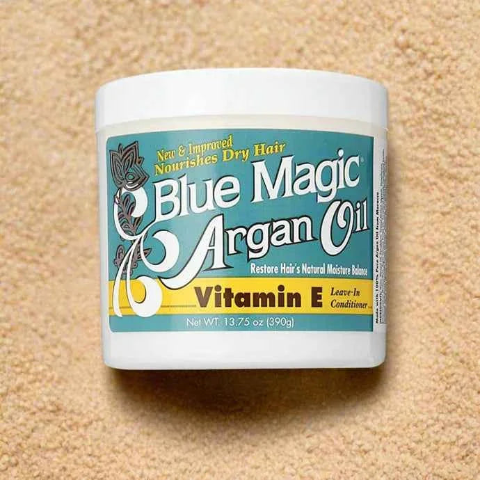 Blue Magic Argan Oil Vitamin E Leave-In Conditioner 13.75oz / 390g