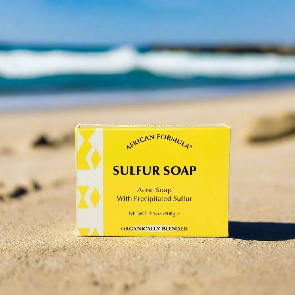 African Formula Sulfur Soap Bar 3.5oz - Bazarora