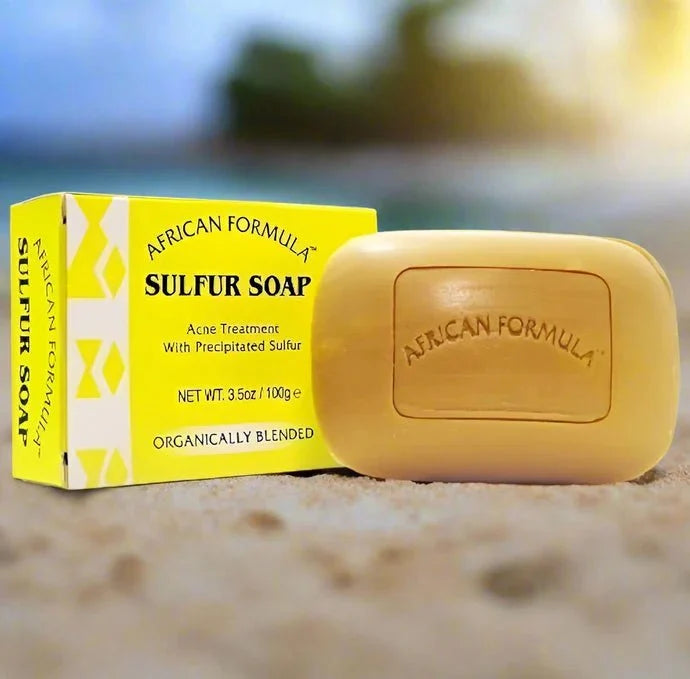 African Formula Sulfur Soap Bar 3.5oz - Bazarora