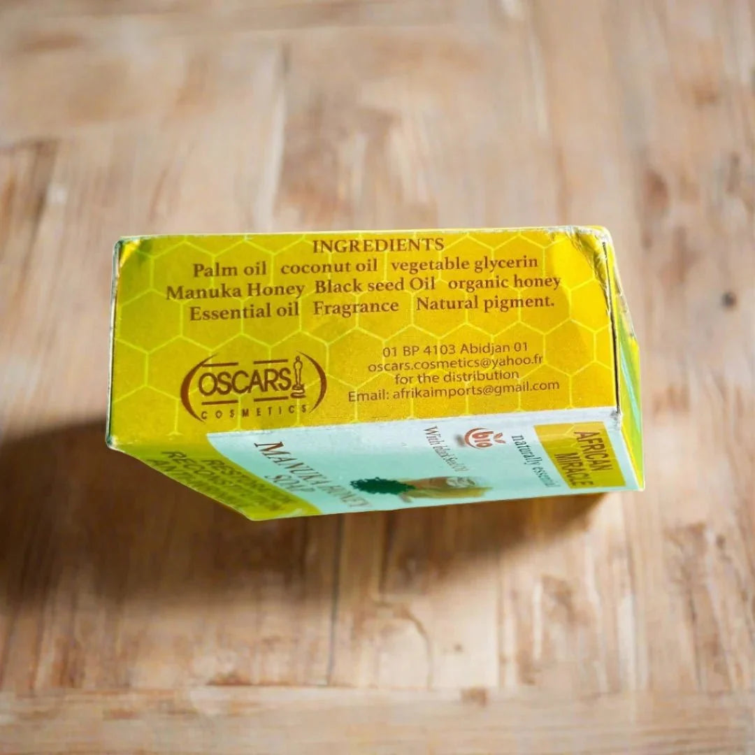 African Miracle Natural Blackseed Honey Soap 200g - Bazarora