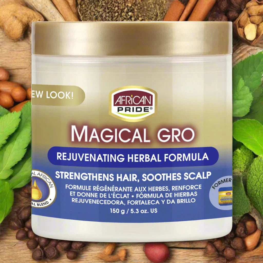 African Pride Magical Gro Herbal Formula 5.3 oz - Bazarora
