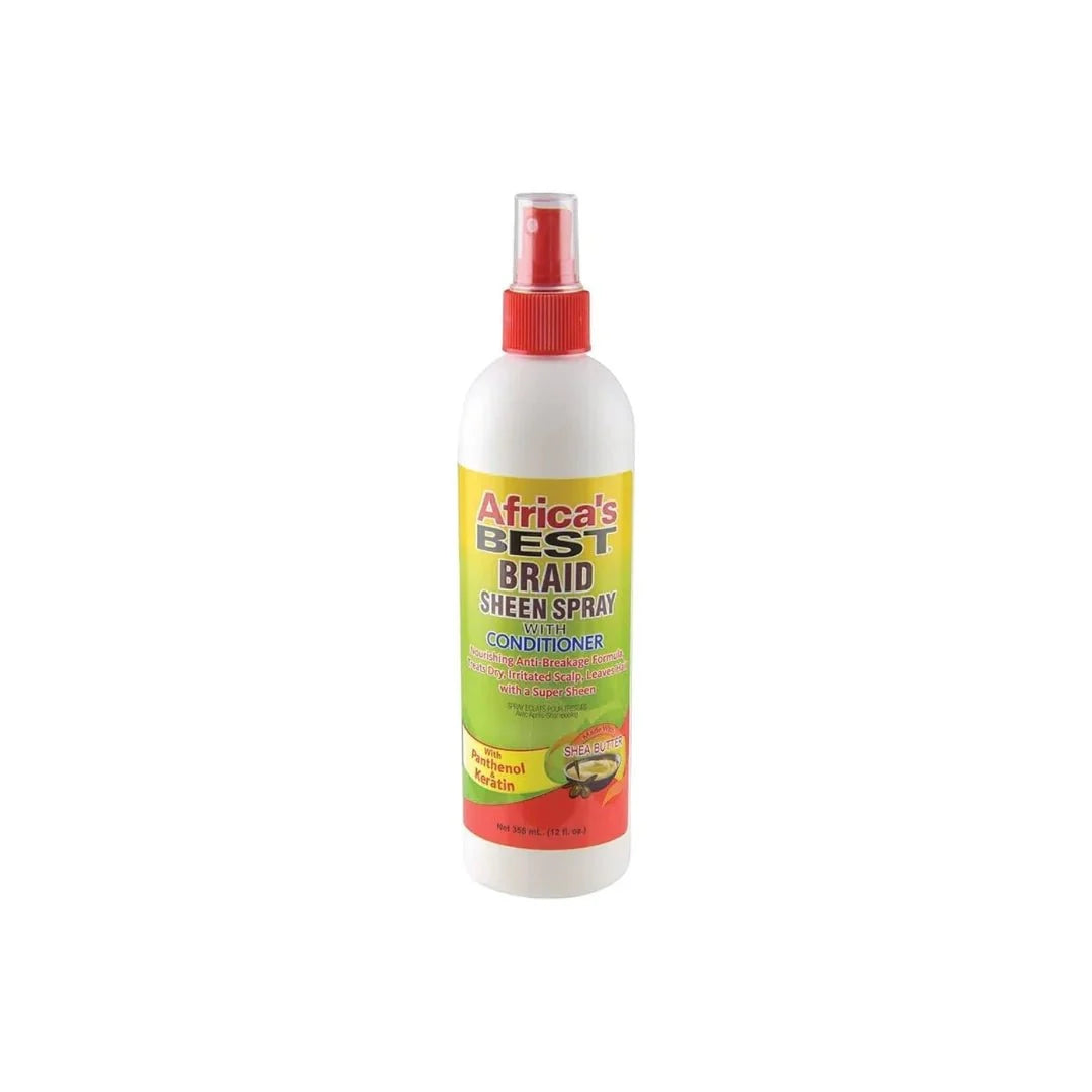 Africa's Best Braid Sheen Spray 12oz | 355ml - Bazarora