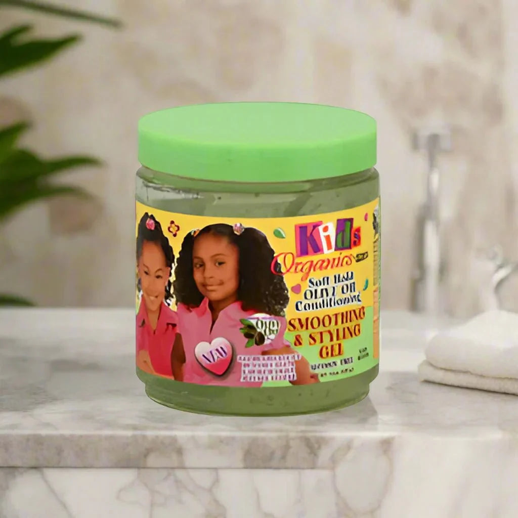 Africa's Best Kids Originals Soft Hold Olive Oil Styling Gel 15oz - Bazarora