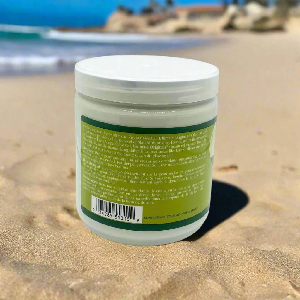 Africa's Best Ultimate Originals Extra-Virgin Olive Oil Body Whip Cream 15oz - Bazarora