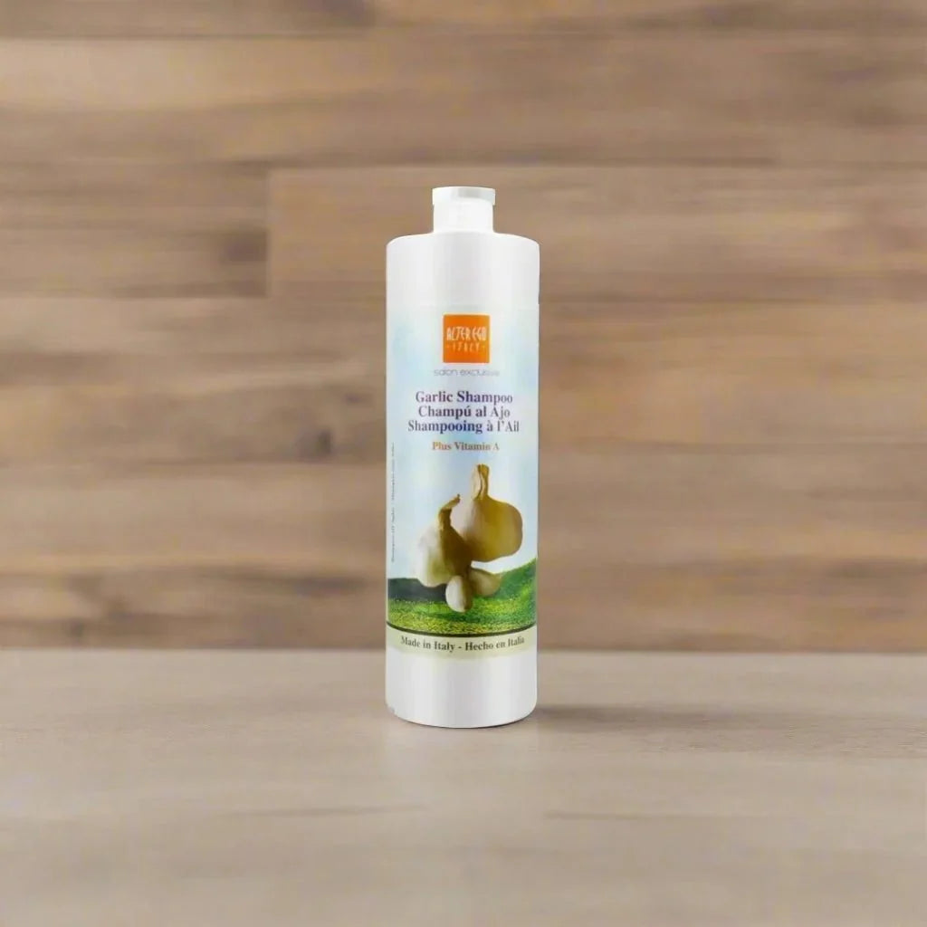 Alter Ego Garlic Shampoo Plus Vitamin A 33.8 oz - Bazarora