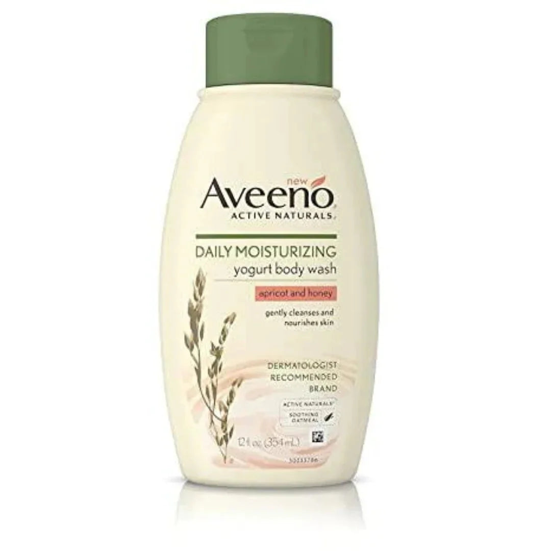 Aveeno Active Naturals Yogurt Body Wash 354ml | 12oz - Bazarora