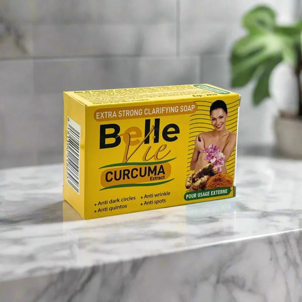 Bellevie Curcuma Extract Beauty Soap 225g - Bazarora