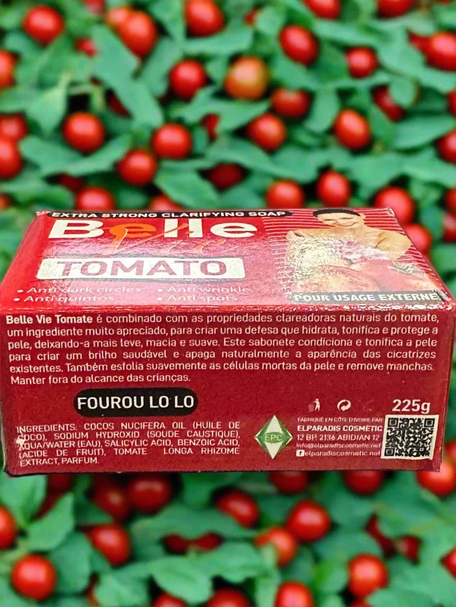 Bellevie Tomato Extract Beauty Soap 225g - Bazarora