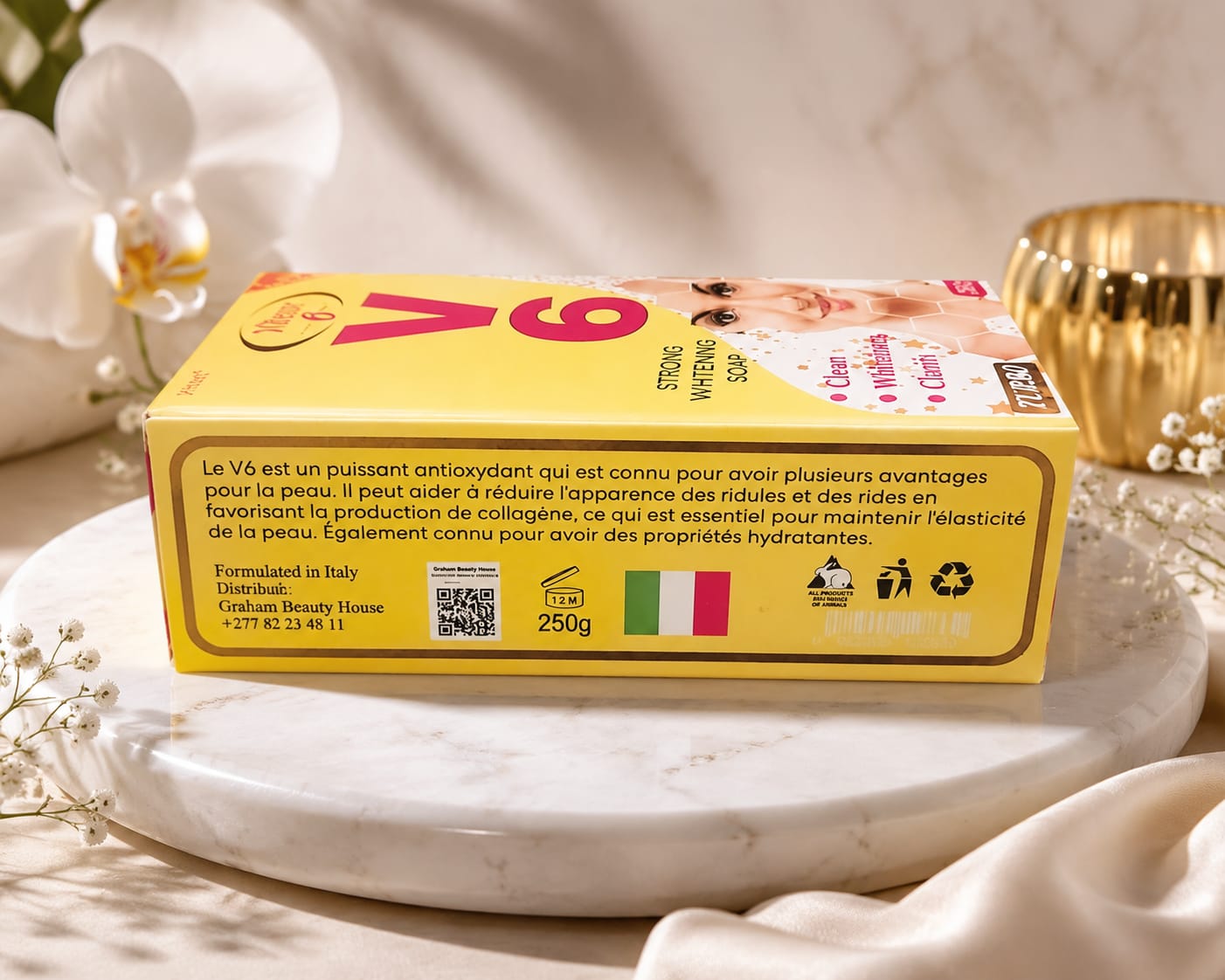 Vitesse V6 Beauty Soap 250g