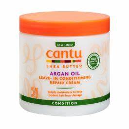 Cantu Argan Leave-In Conditioning Cream 16oz | 453g - Bazarora